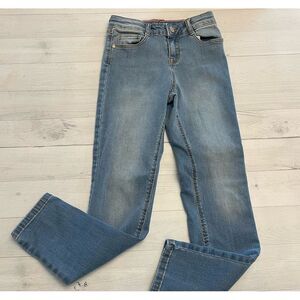 Mini Boden girls denim‎ jeans 11